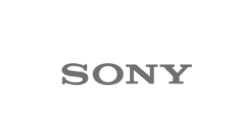 The logo of Sony displayed in Techwink's client section, showcasing their partnership and collaboration