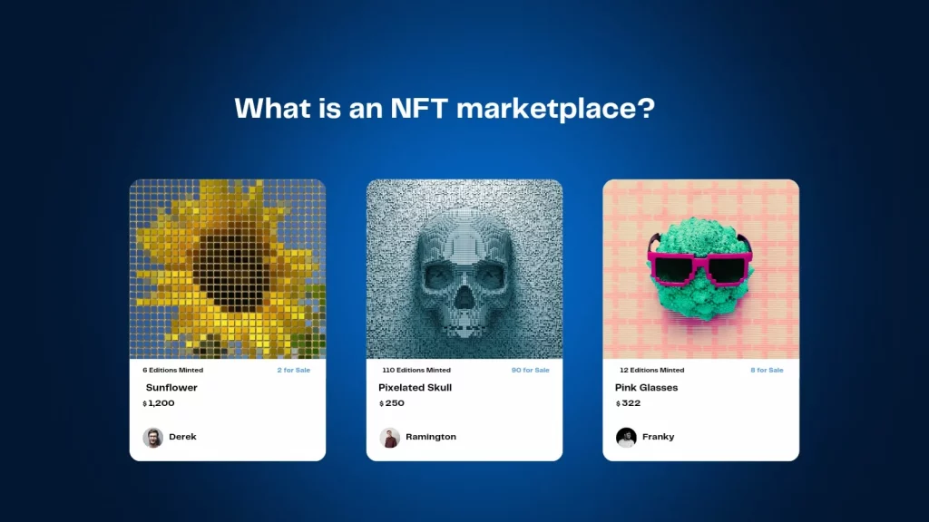 information about what is an NFT marketplace