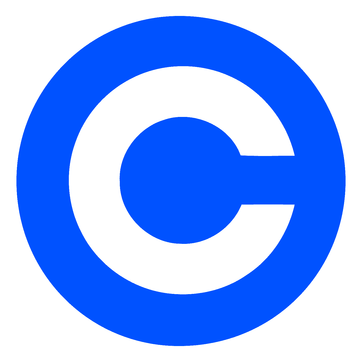 Coinbase logo featuring a stylized C inside a circle, symbolizing a digital currency exchange platform