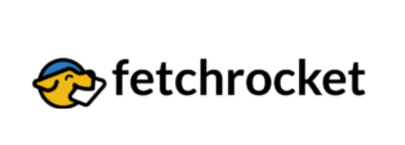 The logo of Fetchrocket showcased in Techwink's client section, indicating their partnership and collaboration