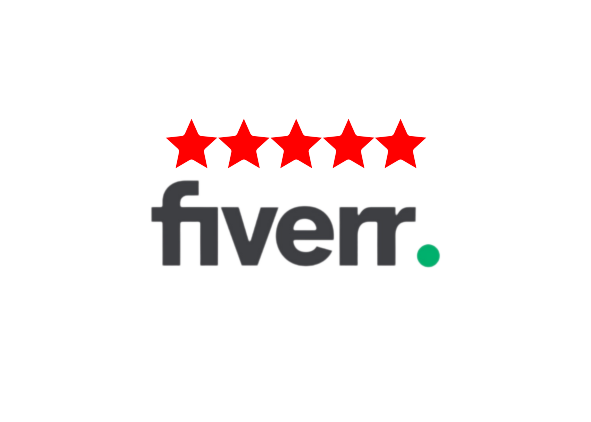 Fiverr 5-star rating, recognizing Techwink's outstanding performance.