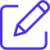 edit Icon of a pencil and paper symbolizing editing and revising content.